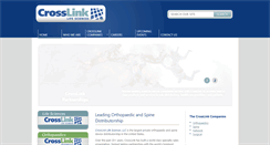 Desktop Screenshot of crosslinklifesciences.com